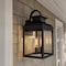 Designers Fountain Milton 19 in 2Light Black Outdoor Wall Lantern with Clear Glass Shade D262M-11EW-BK - alternate 2
